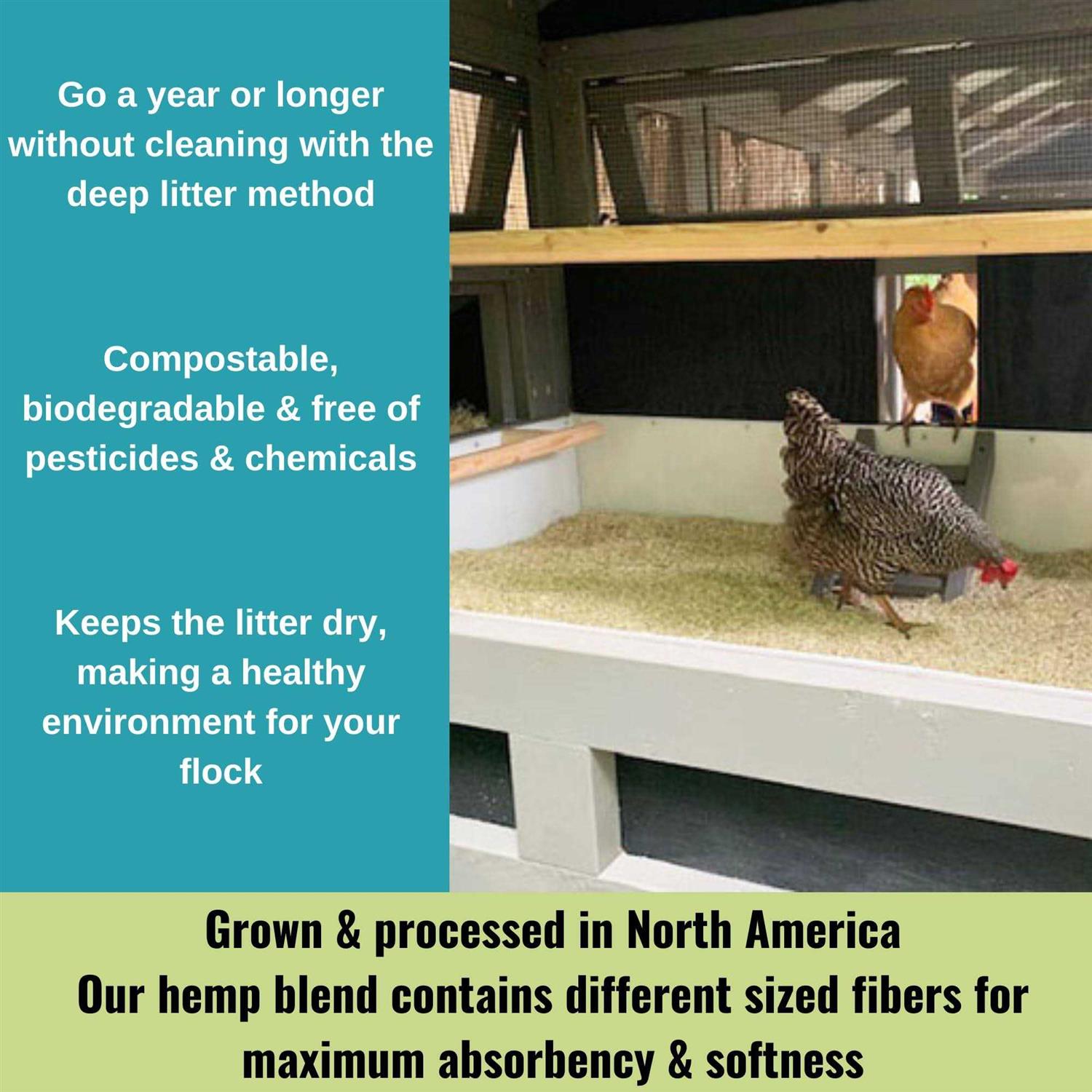 Hemp Poultry Bedding B688