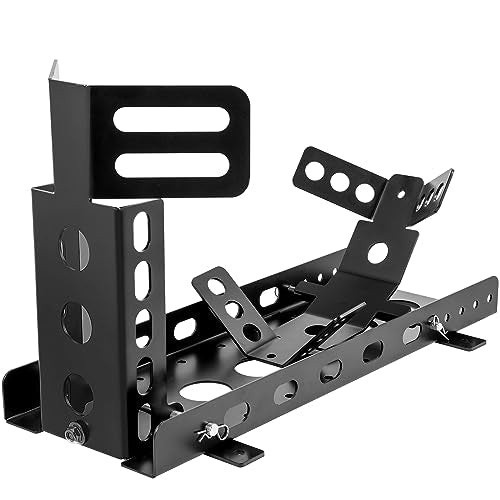 Motorcycle Front Tire Chock, 3000 lbs Capacity, Upright Stand for 14"-22" Wheels C8849
