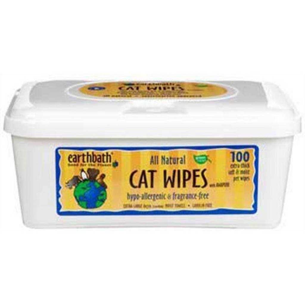Cat Grooming Wipes Hypo-Allergenic Fragrance Free G753824