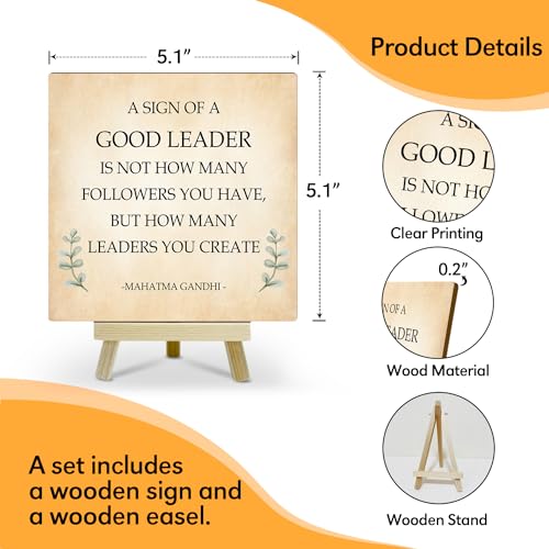 I Believe in You Wood Sign Desk Decor for Coworker Appreciation Gift Y85260