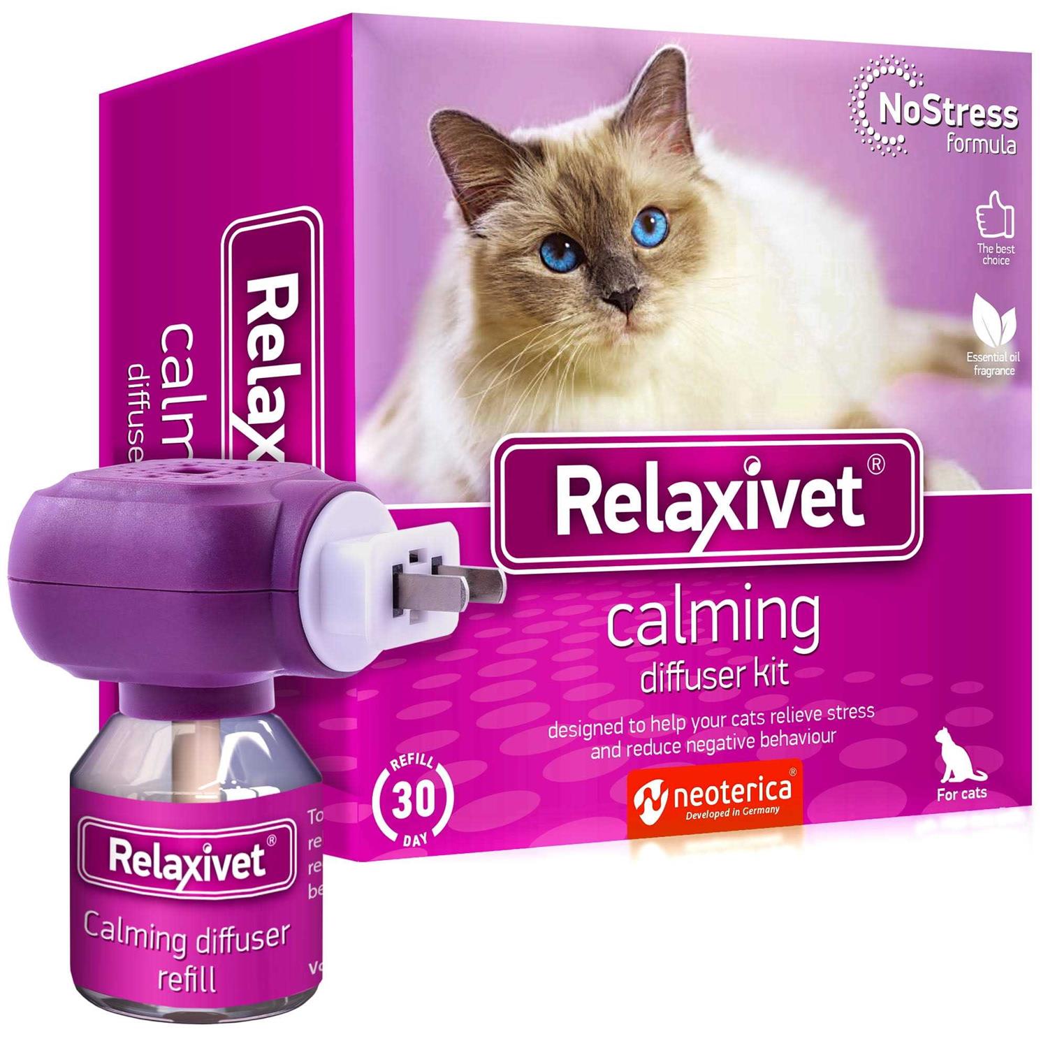 Cat Calming Diffuser & Anti Anxiety Plug In for Cats Stress Relief I7734