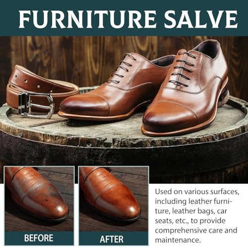 Leather & Furniture Repair Salve with Applicator Brush, 120g Y294879