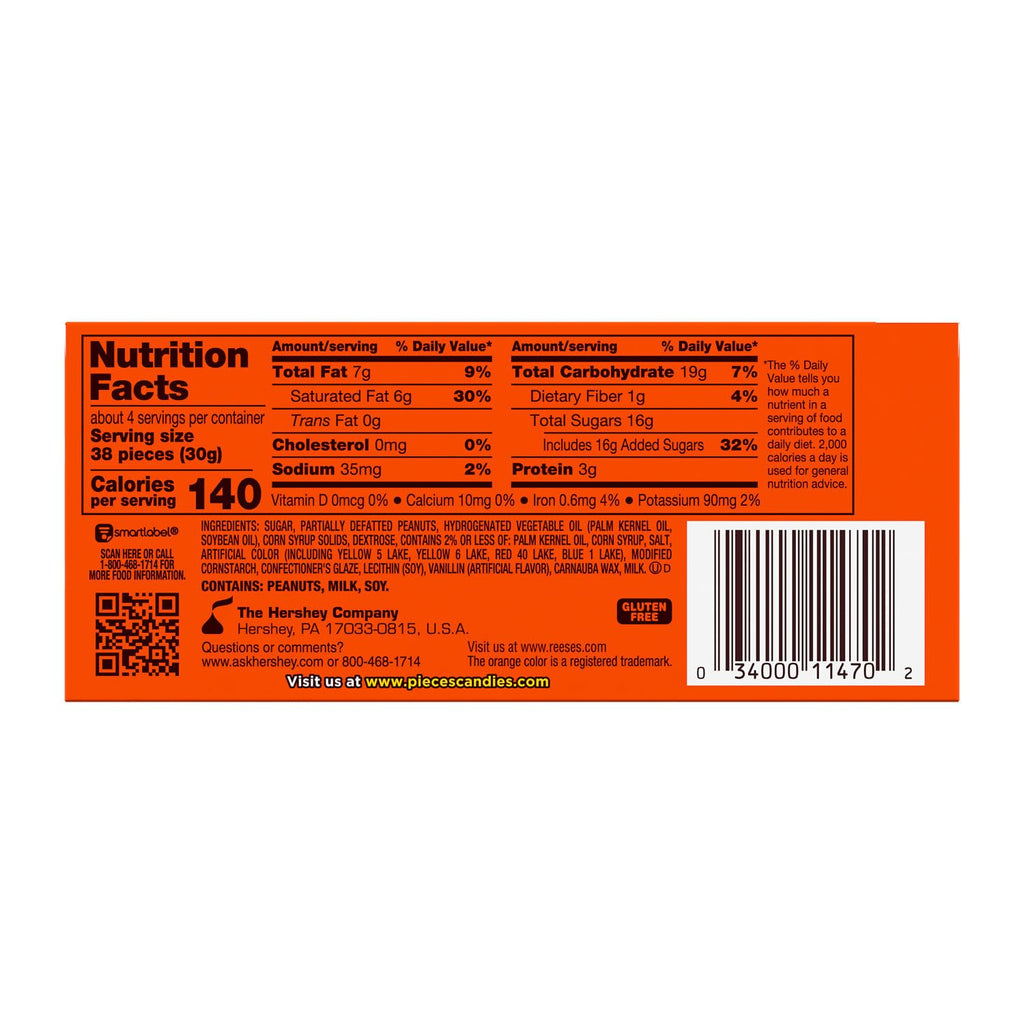 Peanut Butter Candies, 4-Ounce Boxes (Pack of 24) M2974