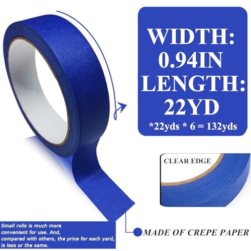Painters Tape for Multi-Purpose Painting, DIY Crafts, Easy Removal B8615
