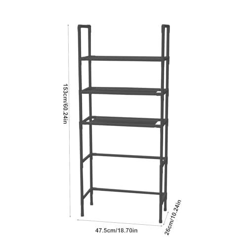Bathroom Shelves 3 Layer, Space Saving Toilet Storage Rack V9424