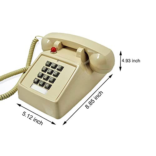 Corded Landline Desk Phone for Home, Hotel, Seniors with Extra Loud Ring H986050