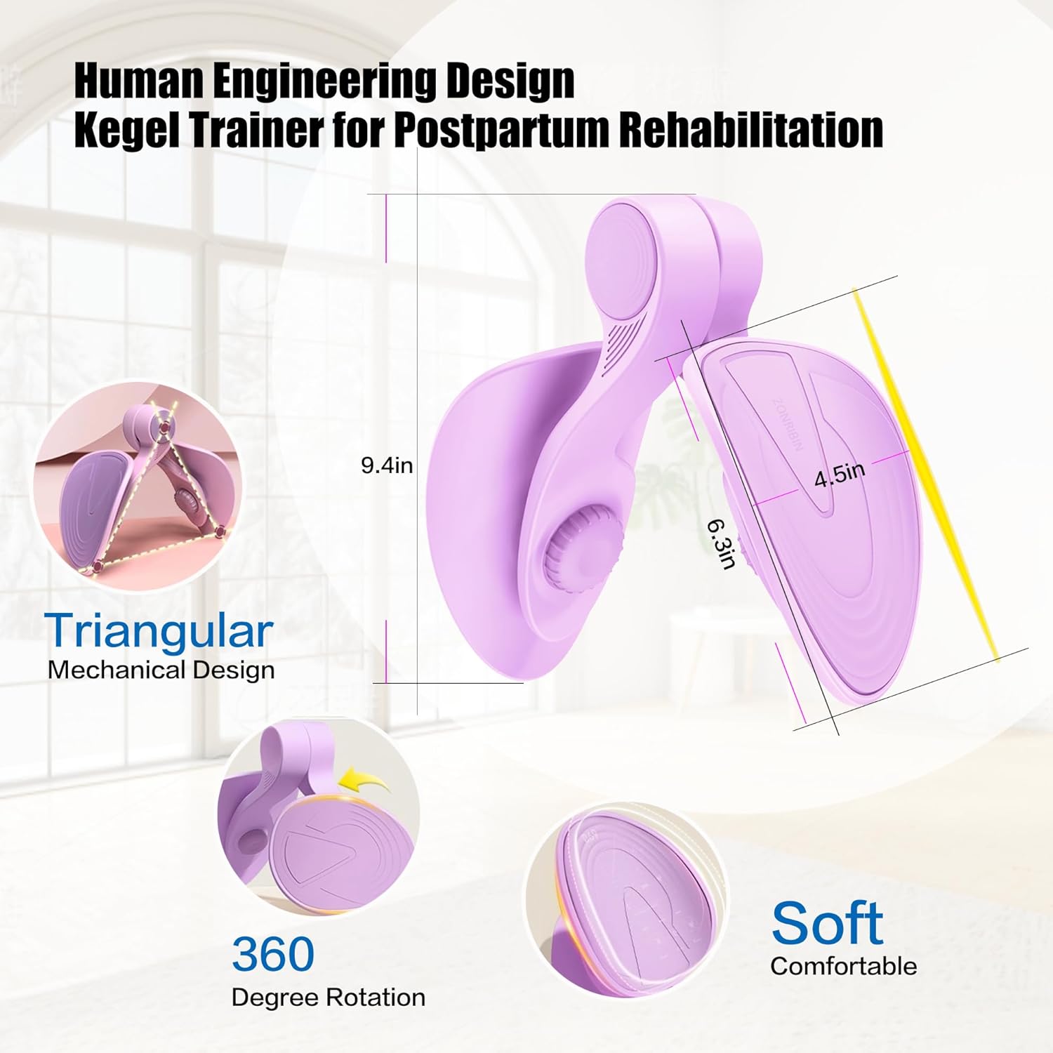 Thigh Master Hip Trainer for Inner Thigh and Pelvis X66575