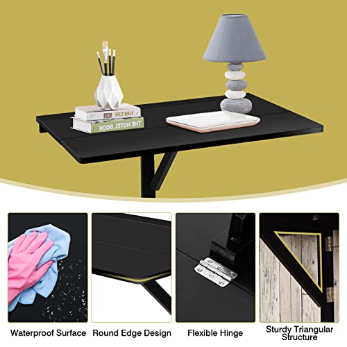 Wall Mounted Folding Desk for Small Spaces X469