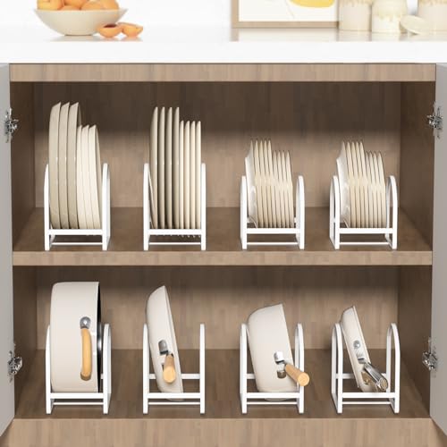 Plate Holder Organizer Large Dish Storage Rack Upright Cabinet Drying Racks Metal Stand Black B287