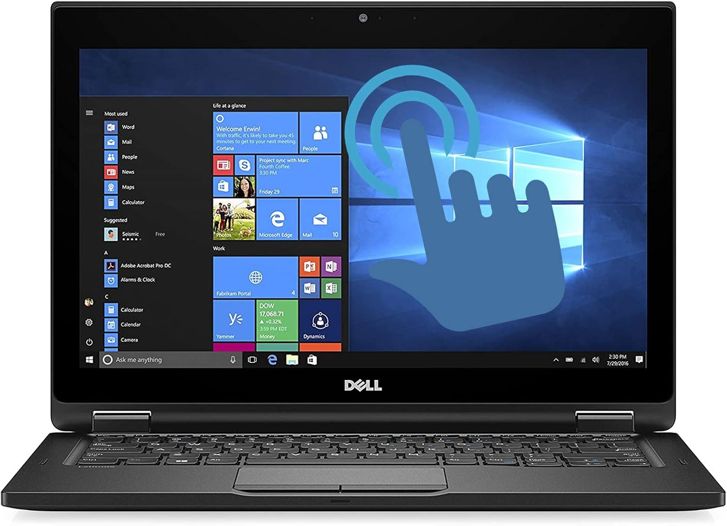 12.5" FHD Touchscreen Laptop, Core i5, 256GB SSD, Windows 10 Pro A415757