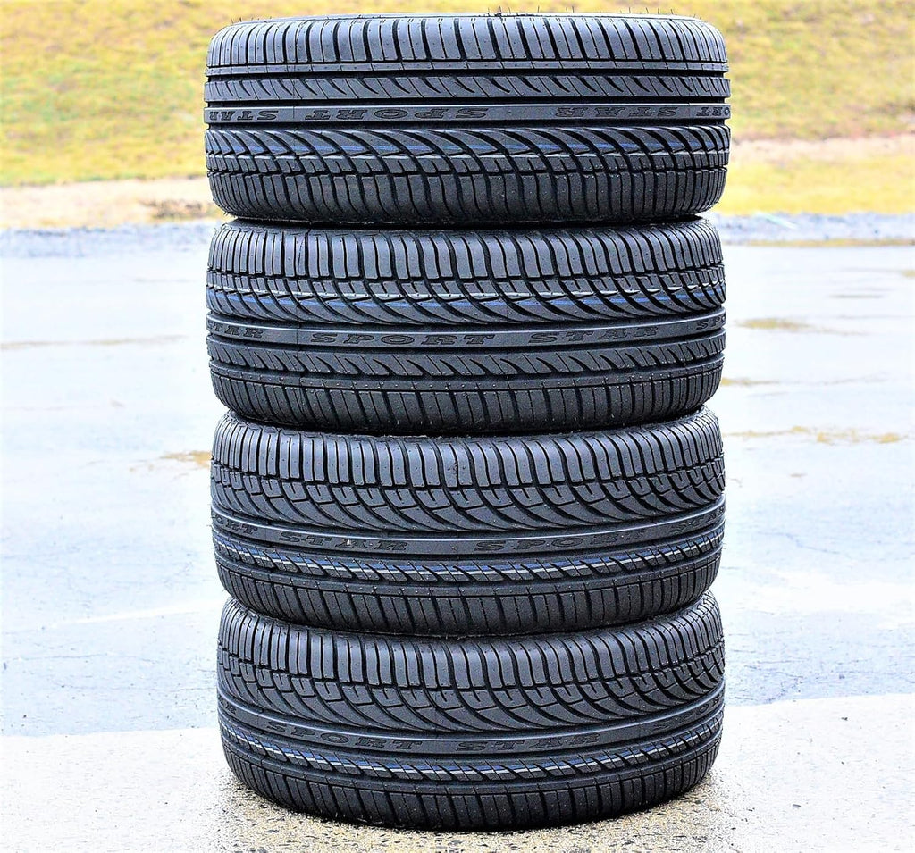 Set of 4 All-Season Passenger Car Performance Radial Tires 205/50R16 87V M64791