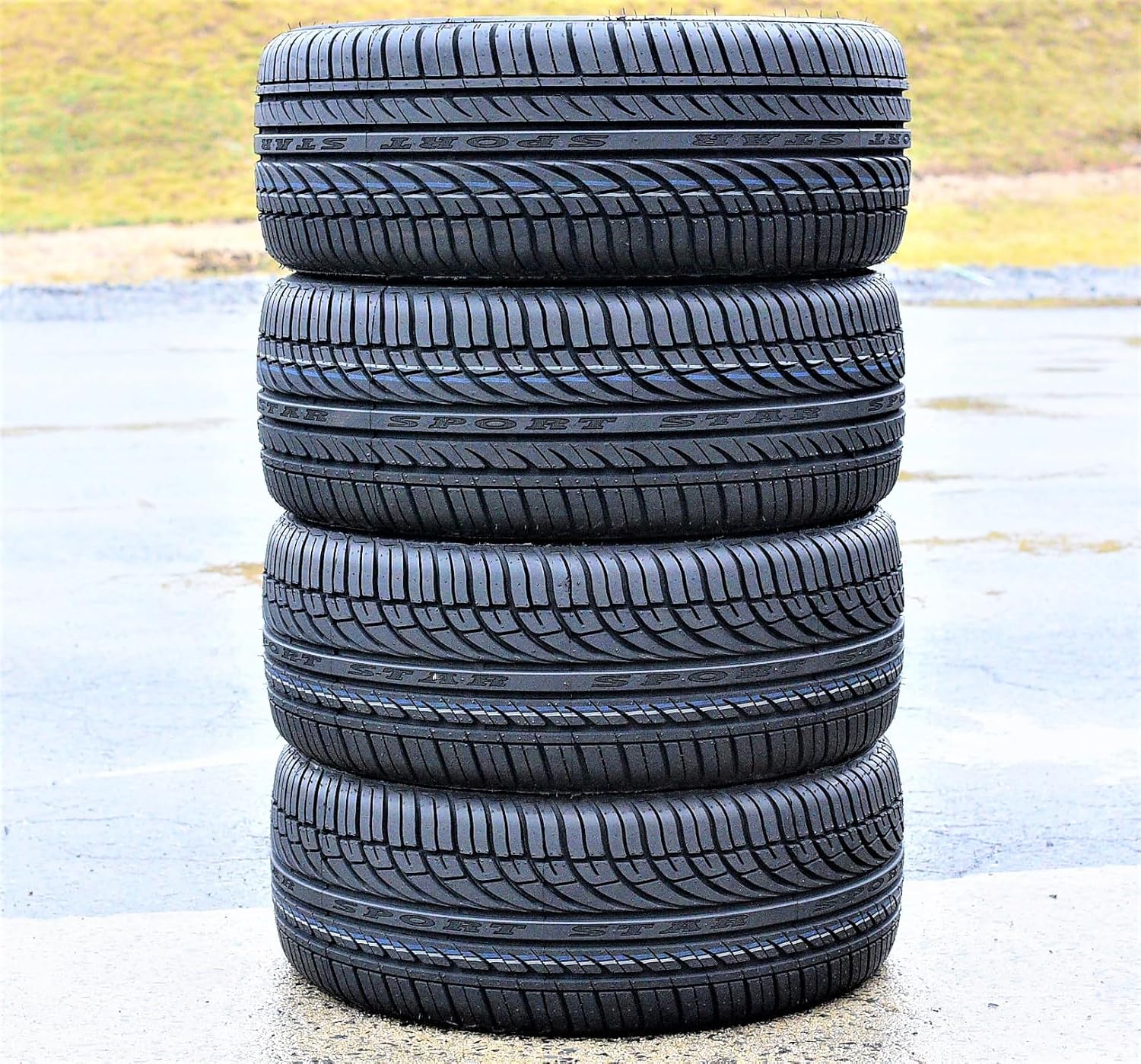 Set of 4 All-Season Passenger Car Performance Radial Tires 205/50R16 87V M64791
