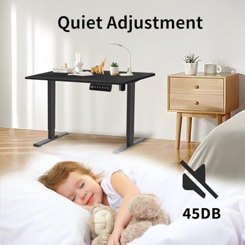 Height Adjustable Electric Standing Desk Frame for Home Office U196139