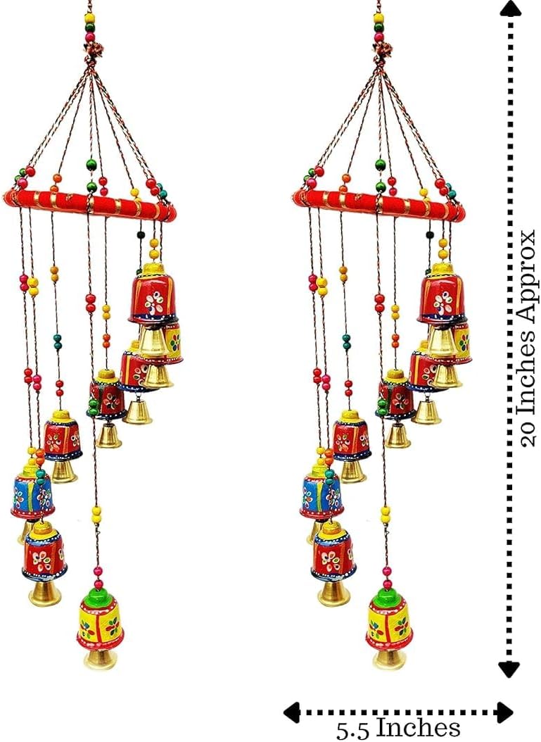Door & Wall Hanging Home Decor, Pack of 2, Multi-Colour V723