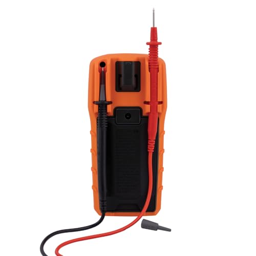 Slim Digital Multimeter with Reverse Contrast Display, Auto-Ranging TRMS, 600V Y65588