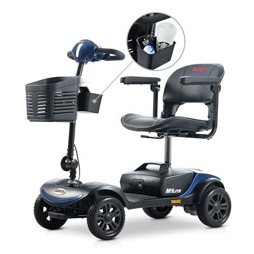 Compact 4-Wheel Mobility Scooter for Seniors and Adults T497782