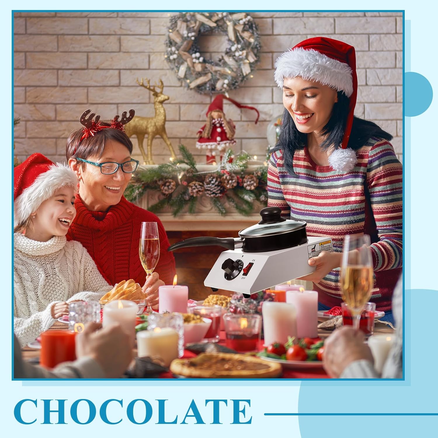 Chocolate Melting Machine with Silicone Spatula B49220
