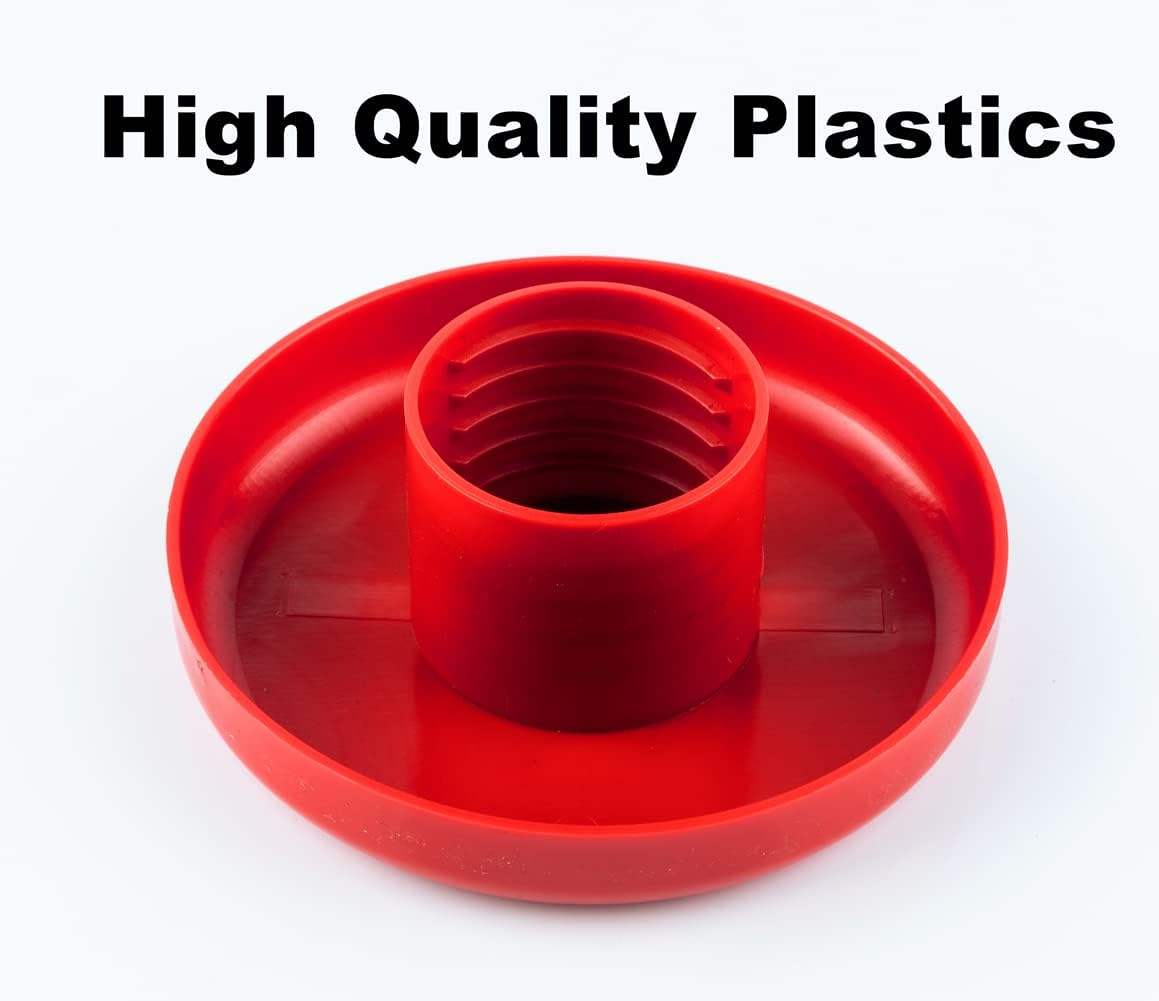 Hummingbird Feeder Bottom Replacement Parts Set with Seal Rings, Hooks and Brushes U72665