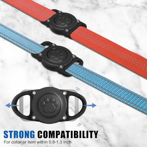 Dog Collar Holder with Waterproof Case for Pets W6965