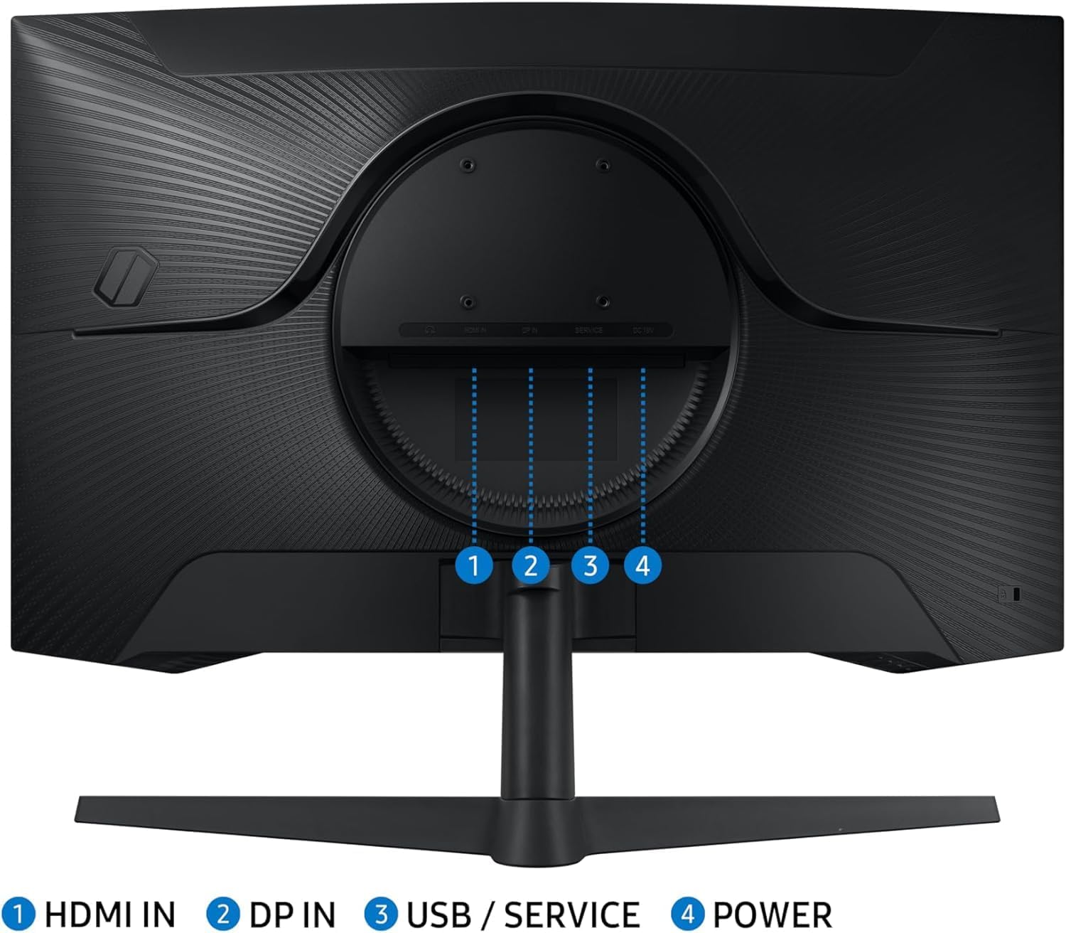 32" 1440p 165Hz Curved Gaming Monitor, Renewed D843