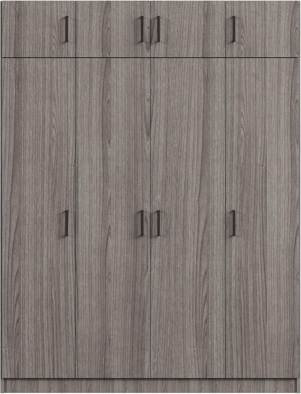 Wooden Armoire Wardrobe with Drawer and Shelves for Bedroom O750
