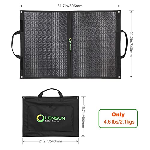 Foldable Solar Panel Charger with Kickstand, USB, Type C O260