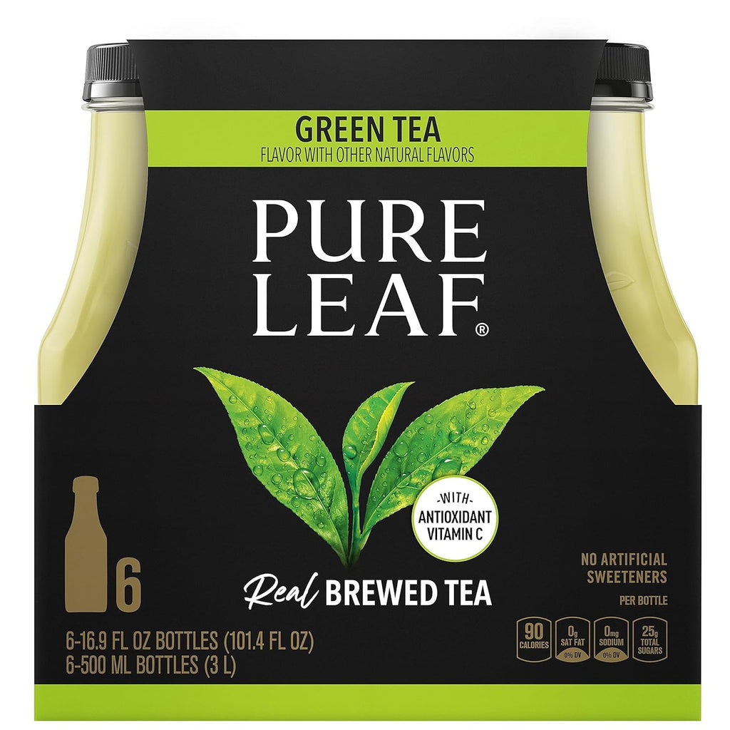 Pure Leaf Variety Pack - 6 Flavors - 16.9 Fl Oz 6 Bottles - Pack of 36 D251584