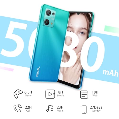 Android Phone, Octa-Core 7GB+32GB, 6.5" HD+, 5080mAh, Dual SIM I901070