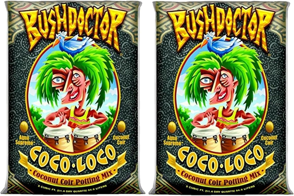 FoxFarm BushDoctor Coco Loco Potting Mix, 2cu ft (Pack of 2)