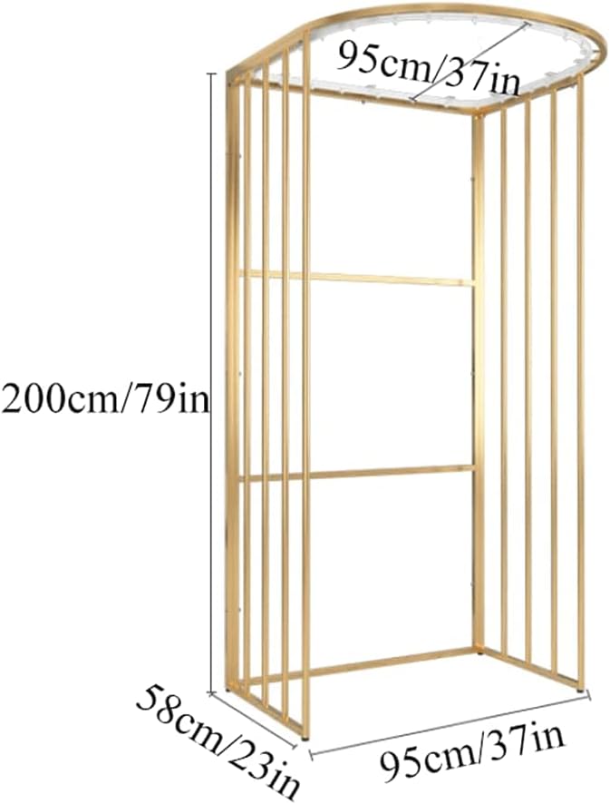 Portable Fitting Room with Floor-Standing Frame Y5574