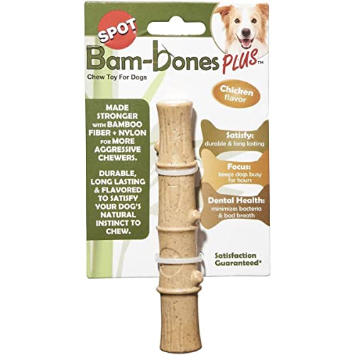 Bamboo Stick Dog Chew Toy 2 Pack for Aggressive Chewers, Large R695476