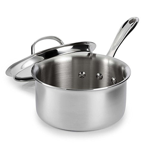 10 Piece Tri-Ply Cookware Set, Stainless Steel C661