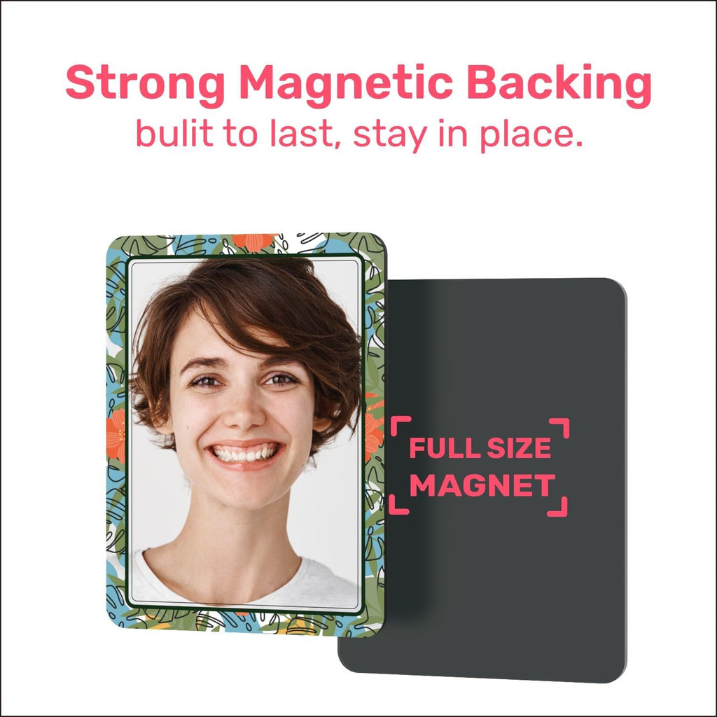 Magnetic Mirrors for Locker, 2 Pack, 5x7 Inch W110