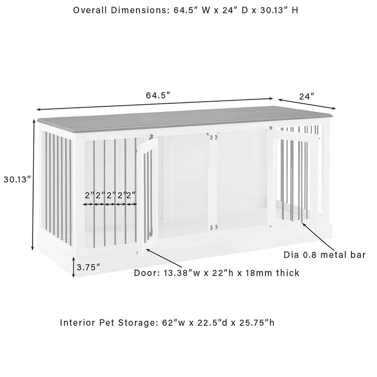 Medium Credenza Pet Crate M55522