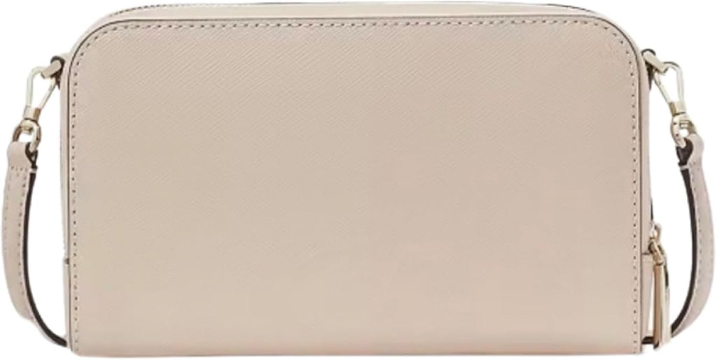 Warm Beige Dual Zip Around Crossbody K76851