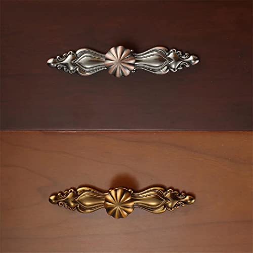 Cabinet Knobs, 10 pcs Zinc Alloy, Diameter 25 mm, Vintage Bronze M5428