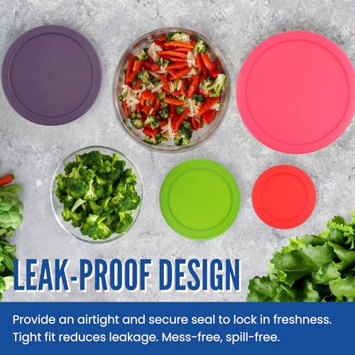 Replacement Lids for Glass Food Storage Containers V5436
