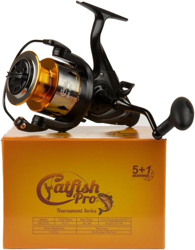 Spinning Reel 600 STS, 5.2:1 Gear Ratio, 22lb Drag J56027