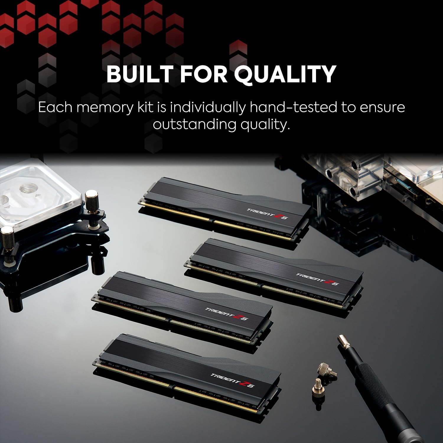 DDR5 RAM 64GB (2x32GB) 6000MT/s CL32 Desktop Memory UDIMM Matte Black C494