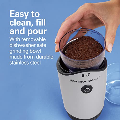Electric Coffee Grinder for Beans, Spices & More, Stainless Steel Blades C462