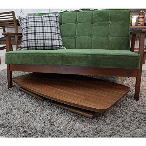 Kotatsu Heater Table with Folding Legs, Natural Oak Finish B60421