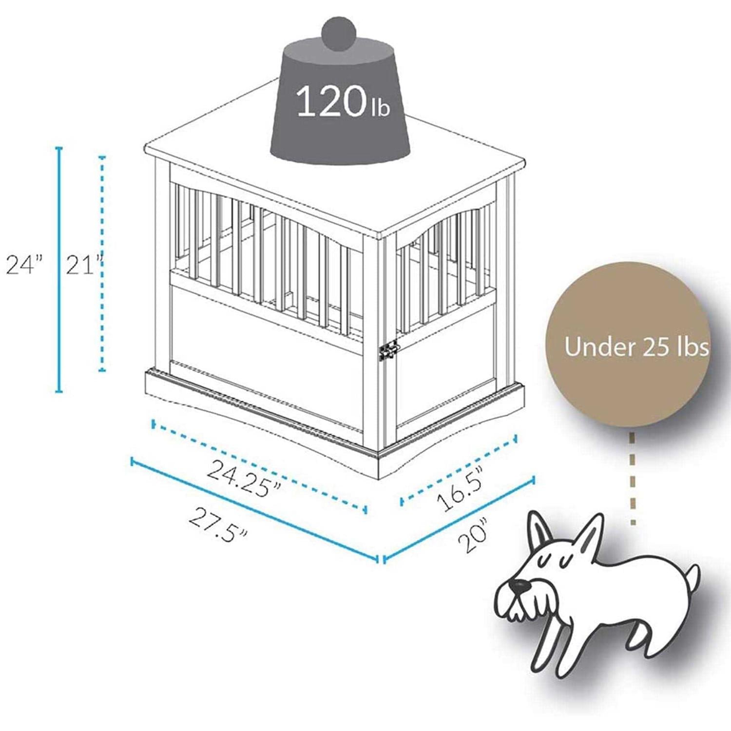 Pet Crate End Table Y267794
