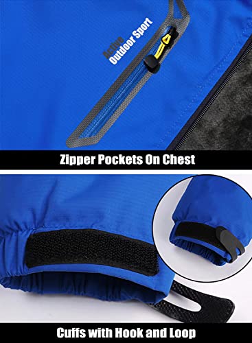 Men's Winter Ski Snow Jacket Water Resistant Warm Fleece S271881
