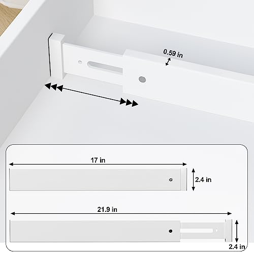 Expandable Bamboo Drawer Dividers 4-Pack X751202