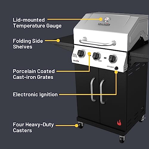 2-Burner Cabinet Propane Gas Grill with Convective Heating I866305