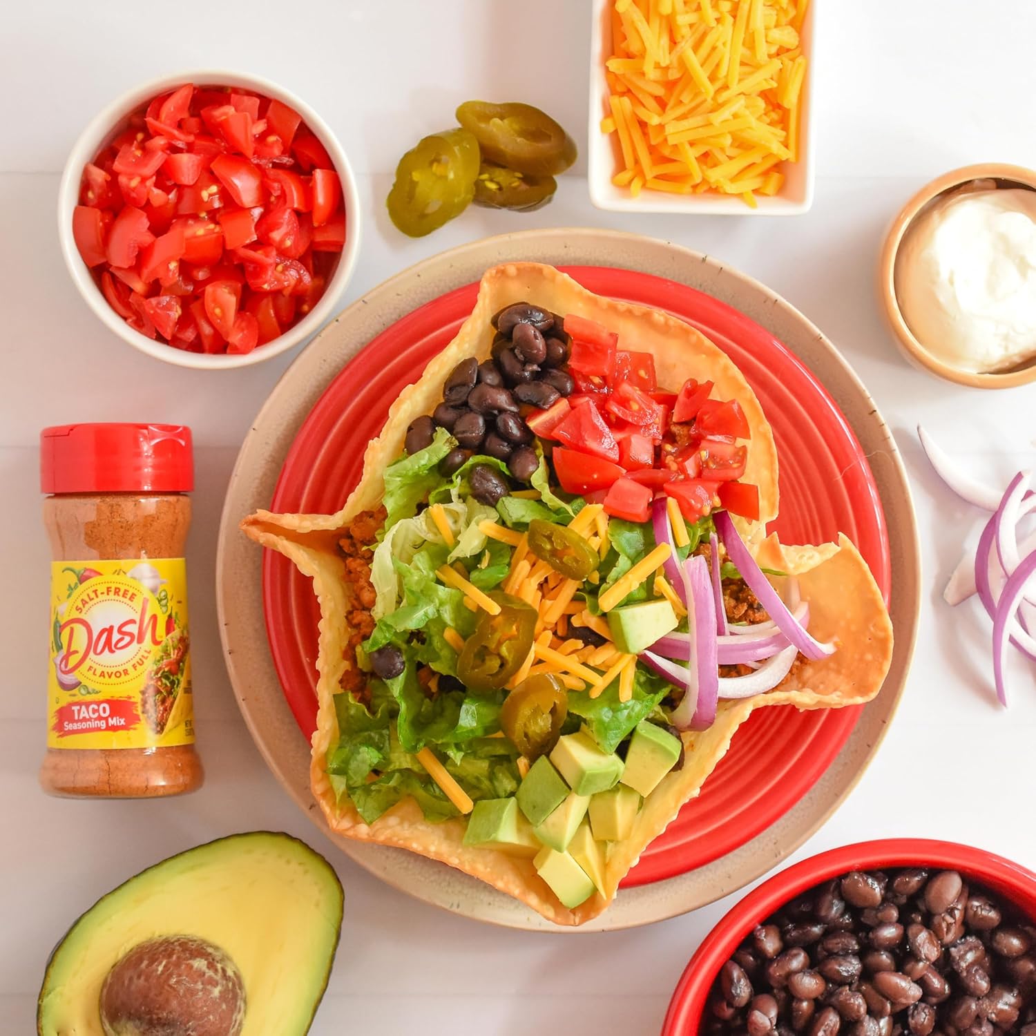 Salt-Free Taco Seasoning Blend, 2.5 Ounce T926