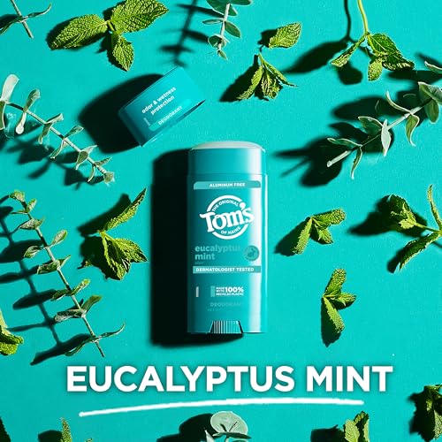 Unscented Natural Deodorant, Aluminum Free, 3.25 oz, 2-Pack A626573