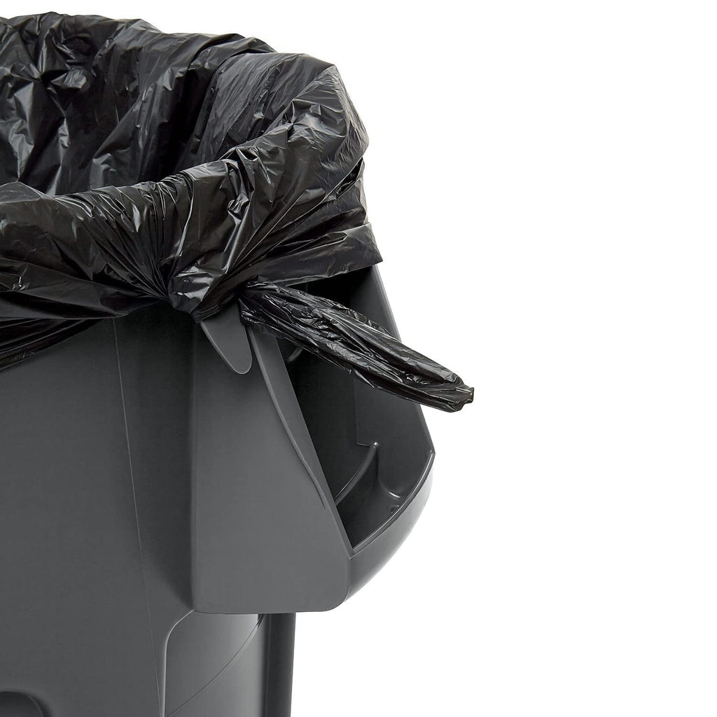32 gal Round Plastic Container Gray G2966