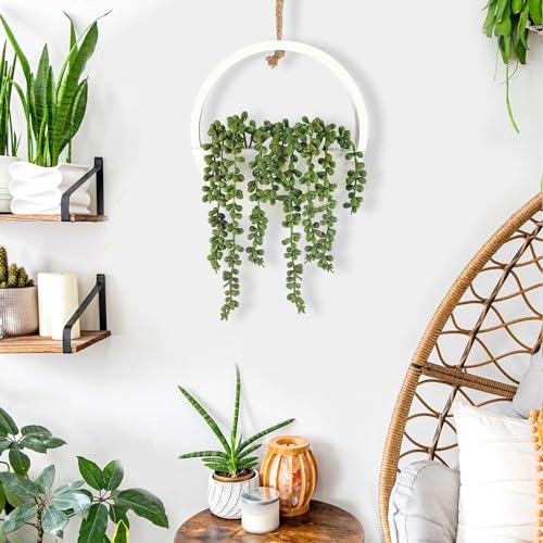 Artificial Hanging Succulents Plants in Pot with Lanyard B34438