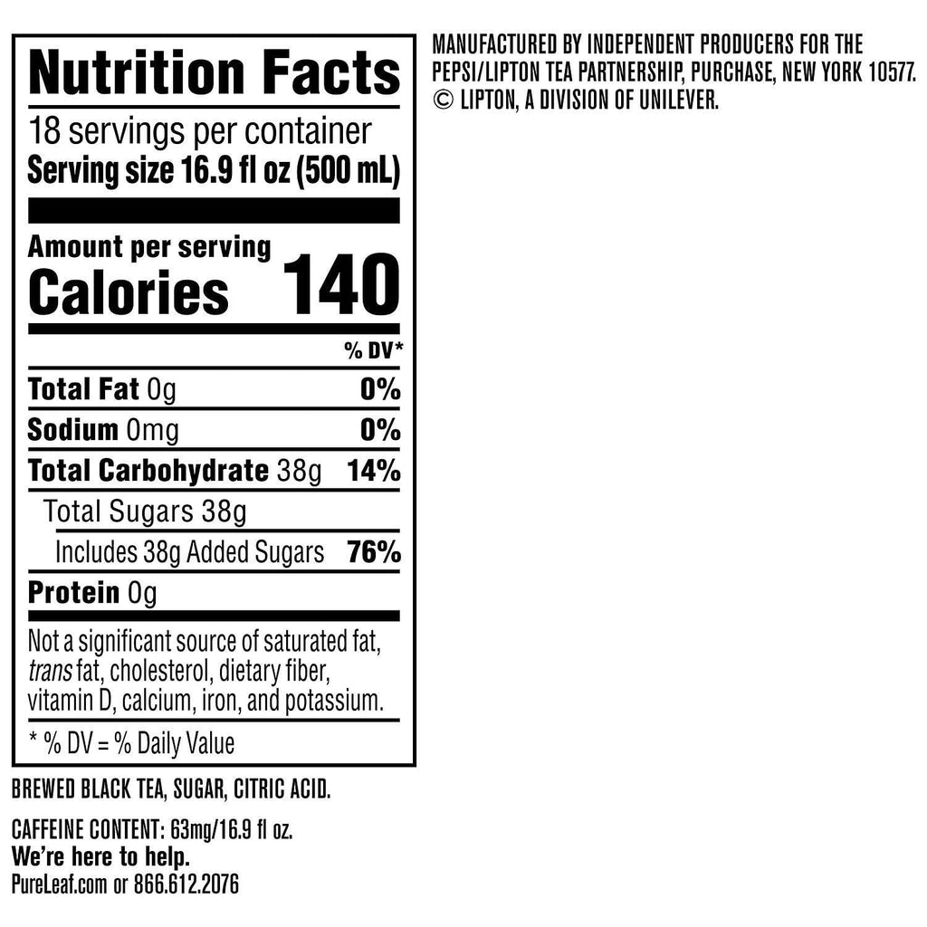 Sweet Iced Tea 16.9oz 18pk L310461